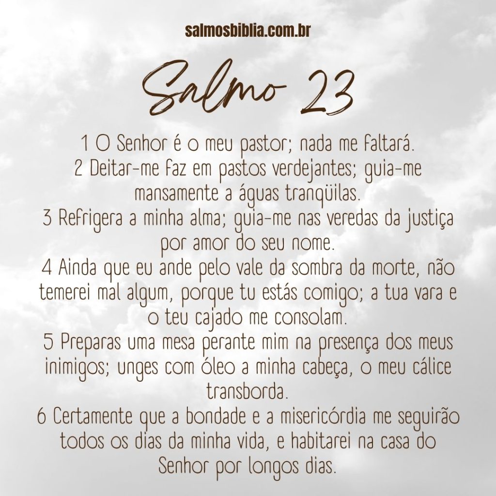 salmo 23 completo para compartilhar 3