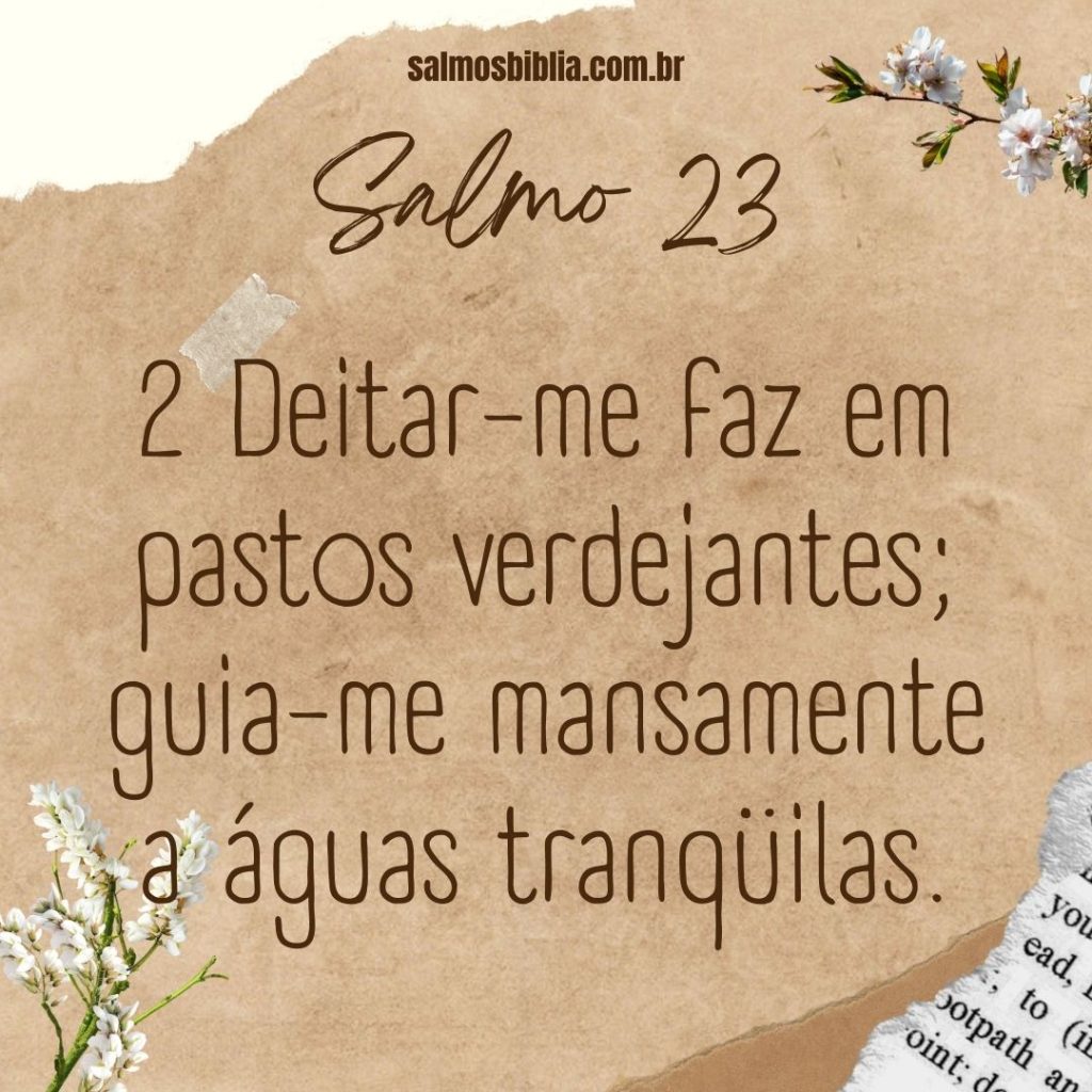 salmo 23 para compartilhar 2