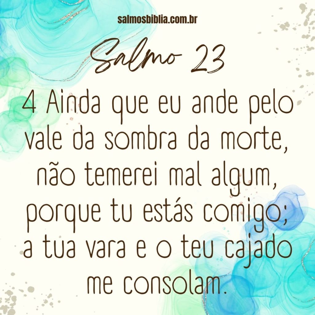 salmo 23 para compartilhar 4